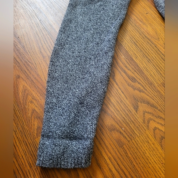 Alfani Grey Cowl Neck Knit Sweater Cardigan Women's Long Sleeve Size L - Picture 10 of 10